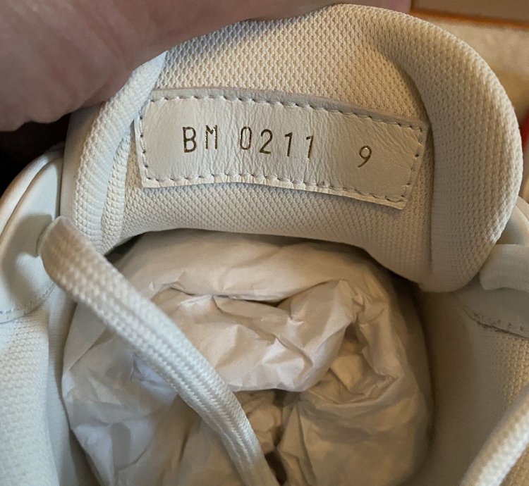Louis Vuitton Virgil Abloh Red Sneaker