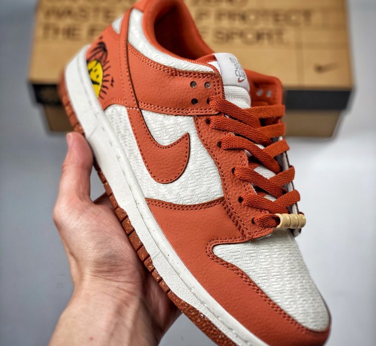 Nike Dunk Low Sun Club White Orange Dr5475-100 For