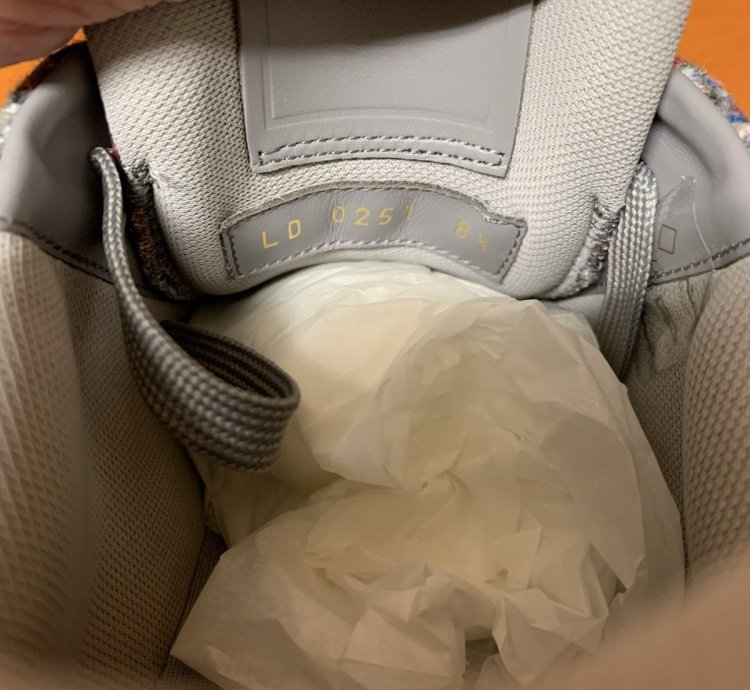Louis Vuitton Virgil Abloh Ss21 Trainer Grey Volt Pink Lv8
