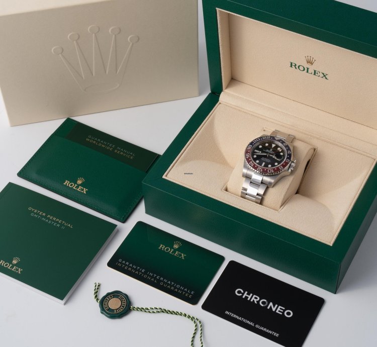 Rolex Gmt-master Ii 40mm Ref 126710blro Pepsi