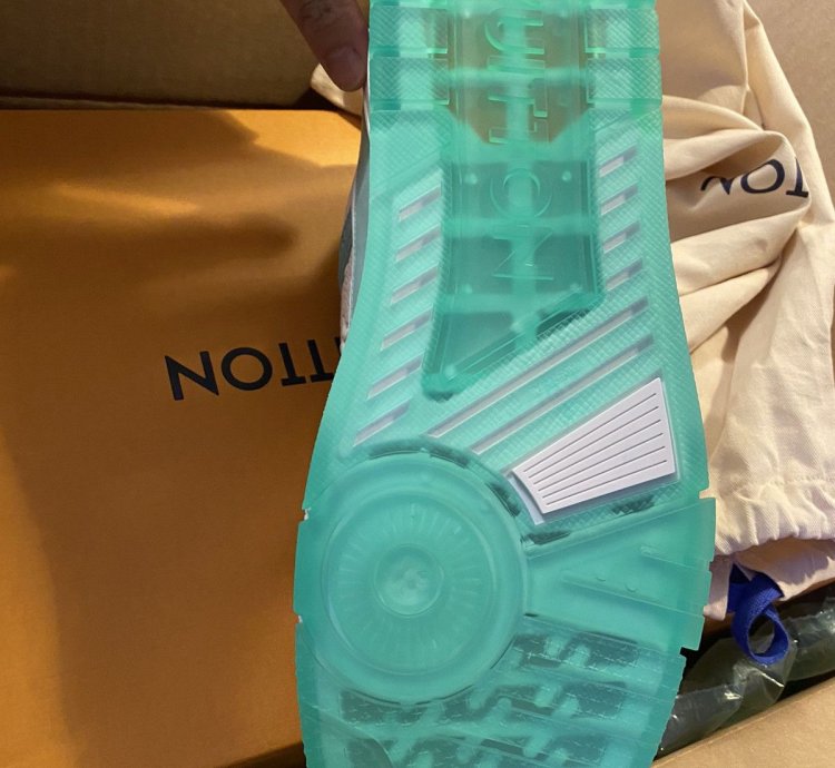 Louis Vuitton Virgil Abloh Trainer mint Green Uk Size 12