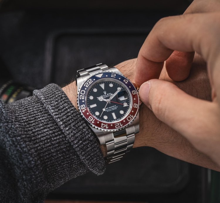 Rolex Gmt-master Ii 40mm Ref 126710blro Pepsi