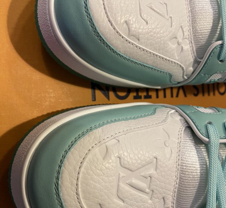 Louis Vuitton Virgil Abloh Trainer mint Green Uk Size 12