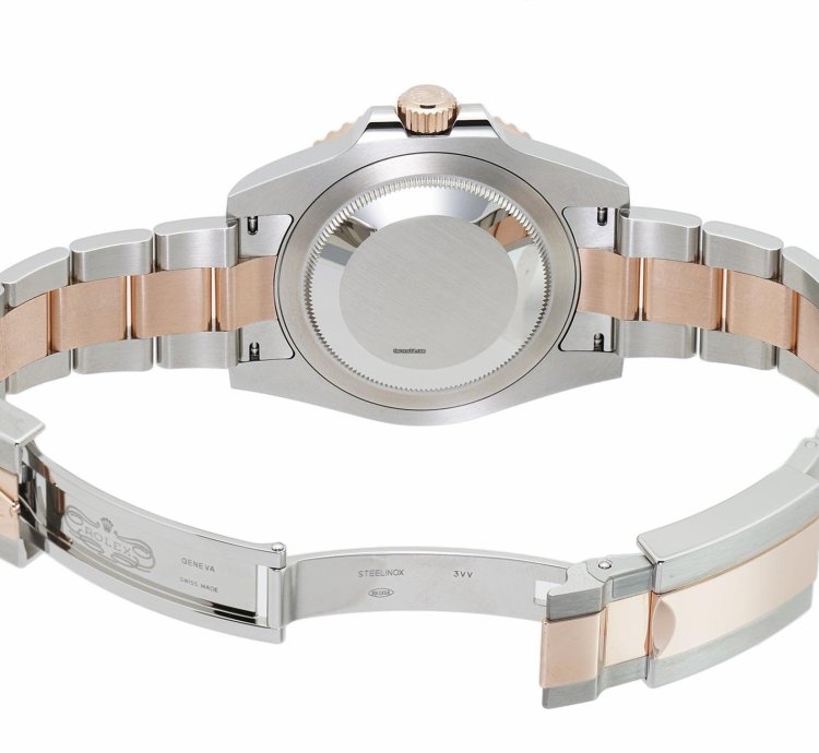 Rolex Gmt-master Ii 40mm Root Beer Steel Everose Gold Ceramic Bezel