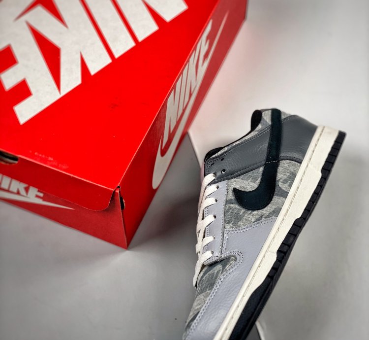 Nike Dunk Low Copy Paste Greyblack-white Dq5015-063 For