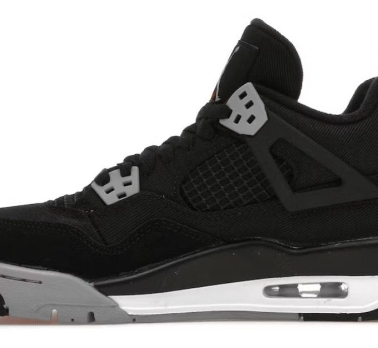 4 Retro Black Canvas gs