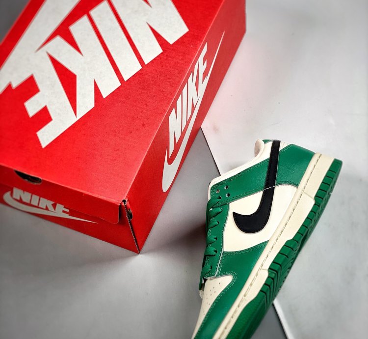 Nike Dunk Low Lottery Pale Ivoryblack-malachite Dr9654-100 For