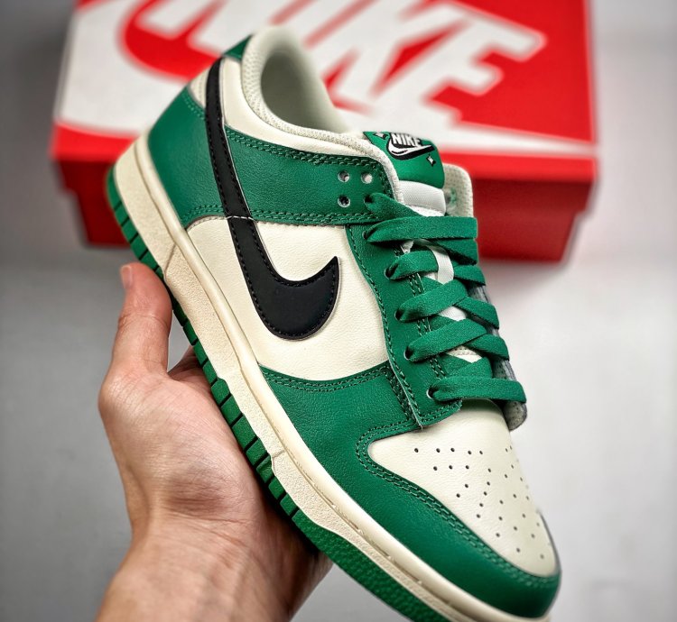 Nike Dunk Low Lottery Pale Ivoryblack-malachite Dr9654-100 For