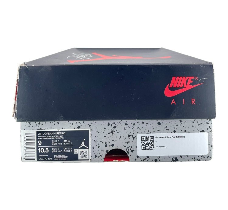 4 Retro Fire Red 2020