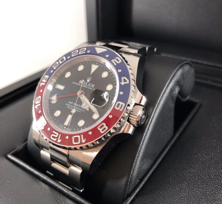 Rolex Gmt-master Ii Basel One 126710 Blro Pepsi Gmt-master Ii Steel 40mm Oyster Strap