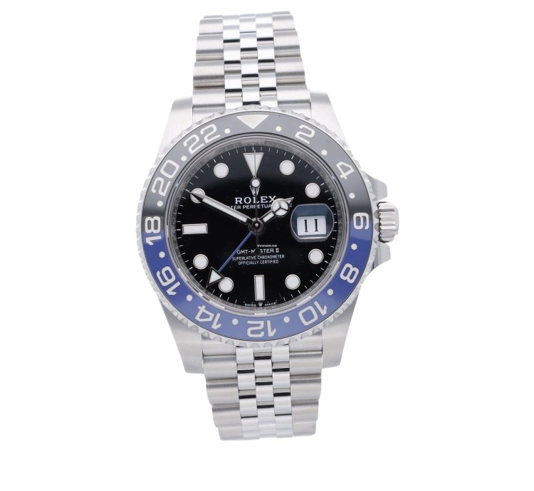 Rolex Gmt-master Ii Batgirl 126710blnr-0002