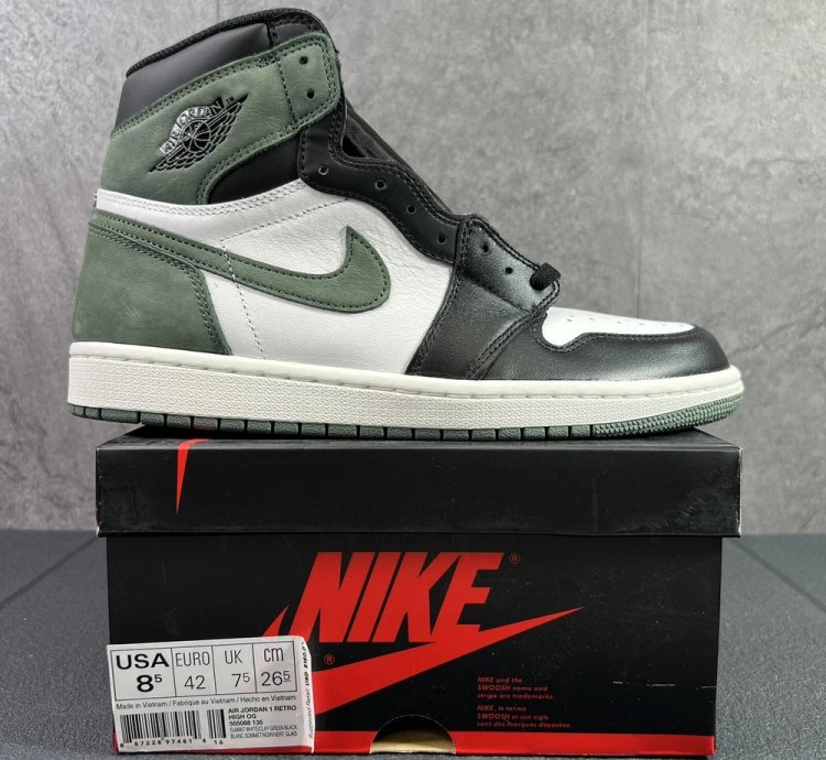Air Jordan 1 Retro High Og clay Green