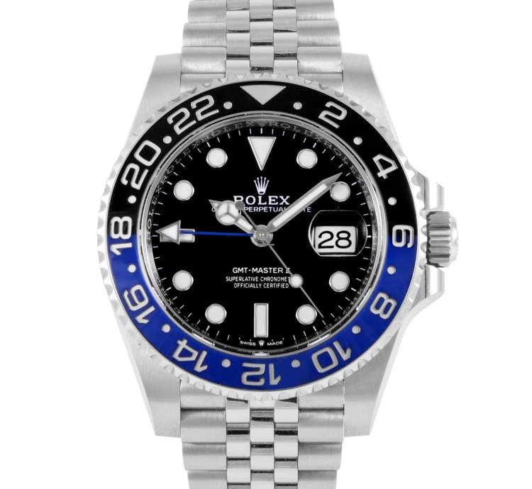 Rolex Gmt-master Ii Batgirl Full Set Unworn