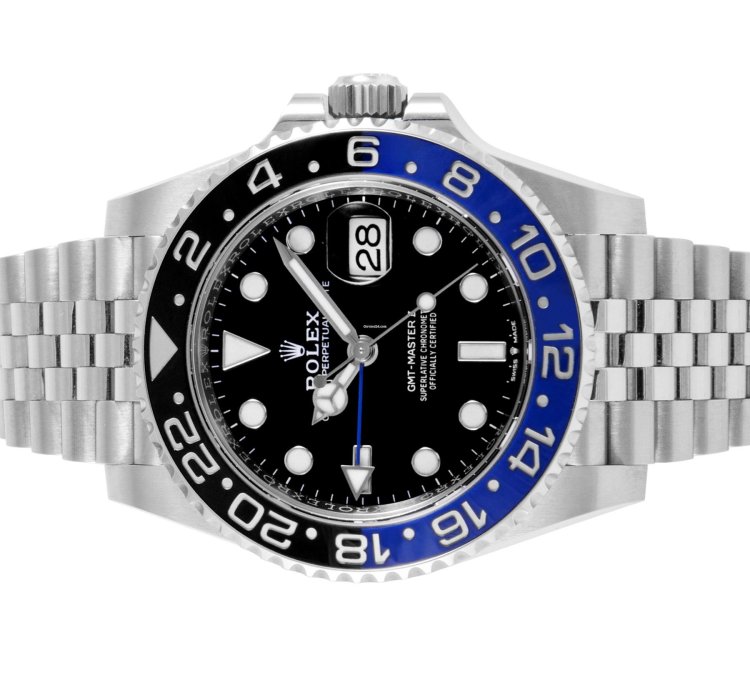 Rolex Gmt-master Ii Batgirl Full Set Unworn