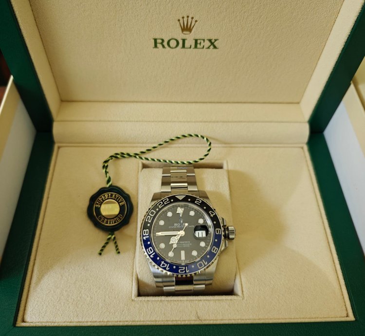 Rolex Gmt-master Ii Batman Full Set Nuovo 3 24