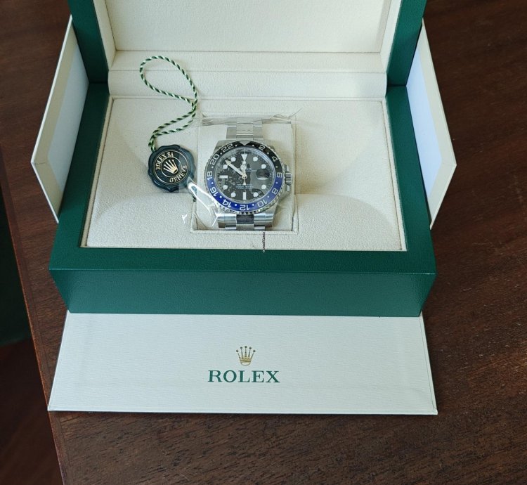 Rolex Gmt-master Ii Batman Full Set Nuovo 3 24