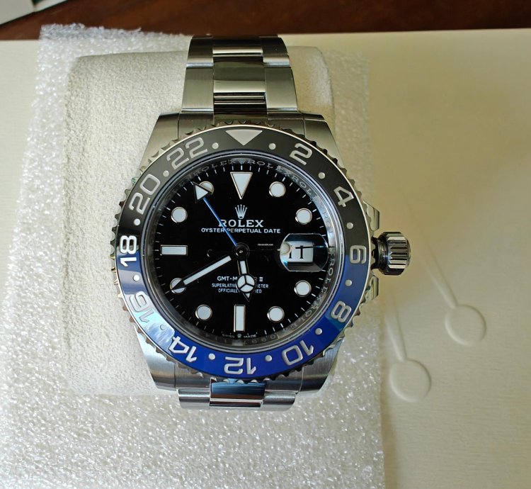 Rolex Gmt-master Ii Batman Full Set Nuovo 3 24