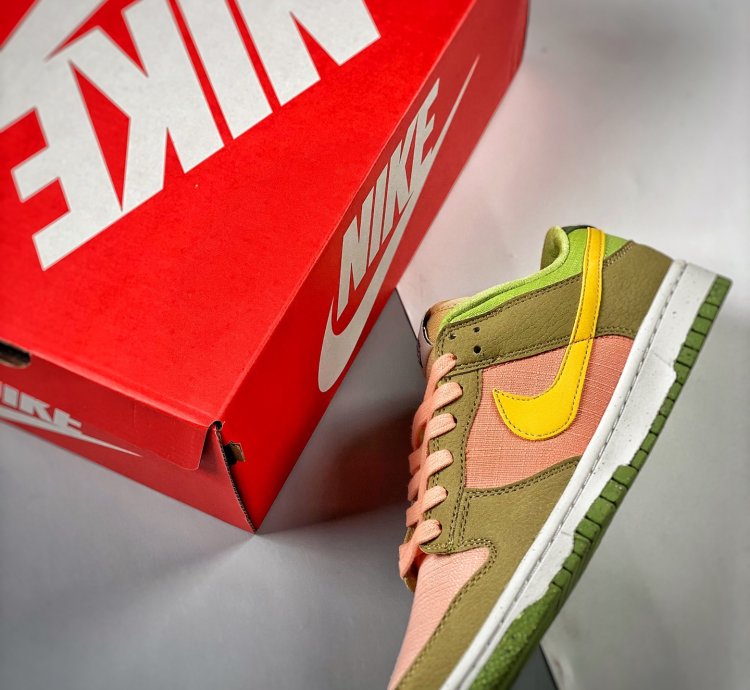 Nike Dunk Low Sun Clubarctic Orange Dm0583-800 For