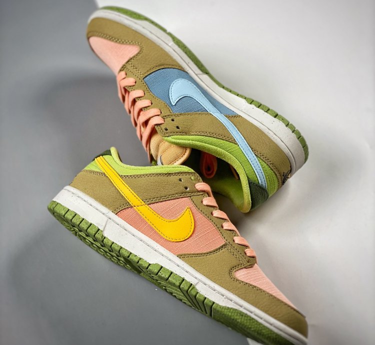 Nike Dunk Low Sun Clubarctic Orange Dm0583-800 For
