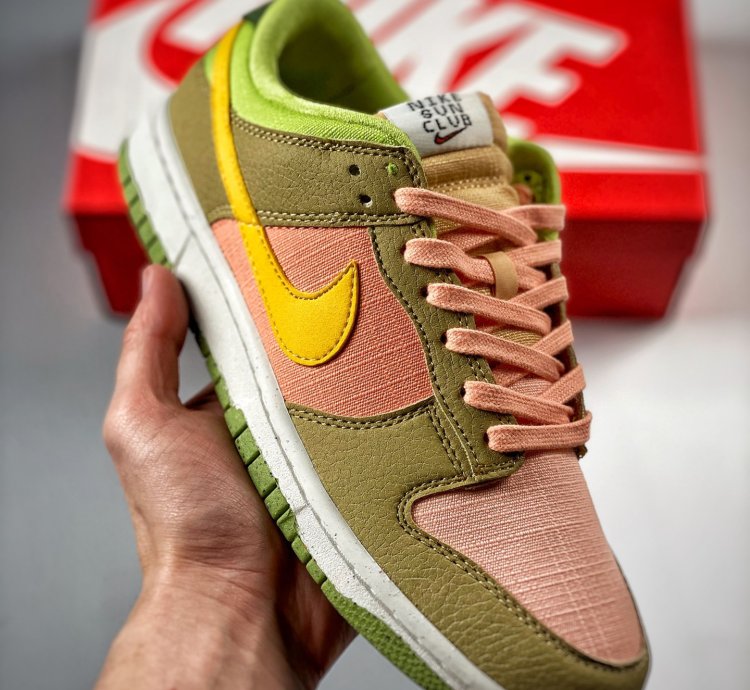 Nike Dunk Low Sun Clubarctic Orange Dm0583-800 For