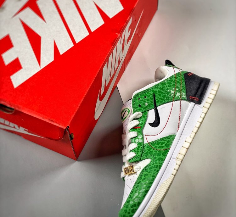 Nike Dunk Low Disrupt 2 just Do It Whitegreen-red-black For