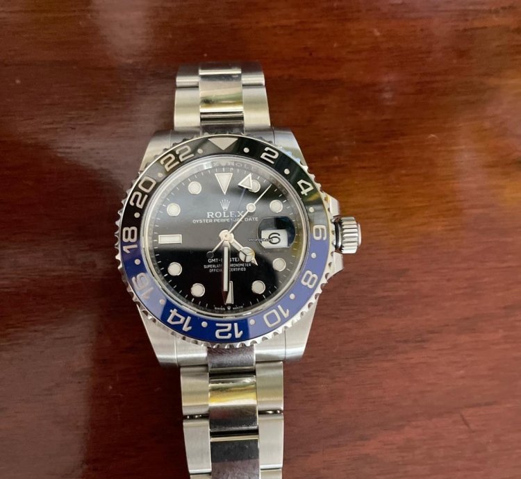 Rolex Gmt-master Ii Batman Nuevo Sin Usar Factura Joyer Oficial Mayo 2025