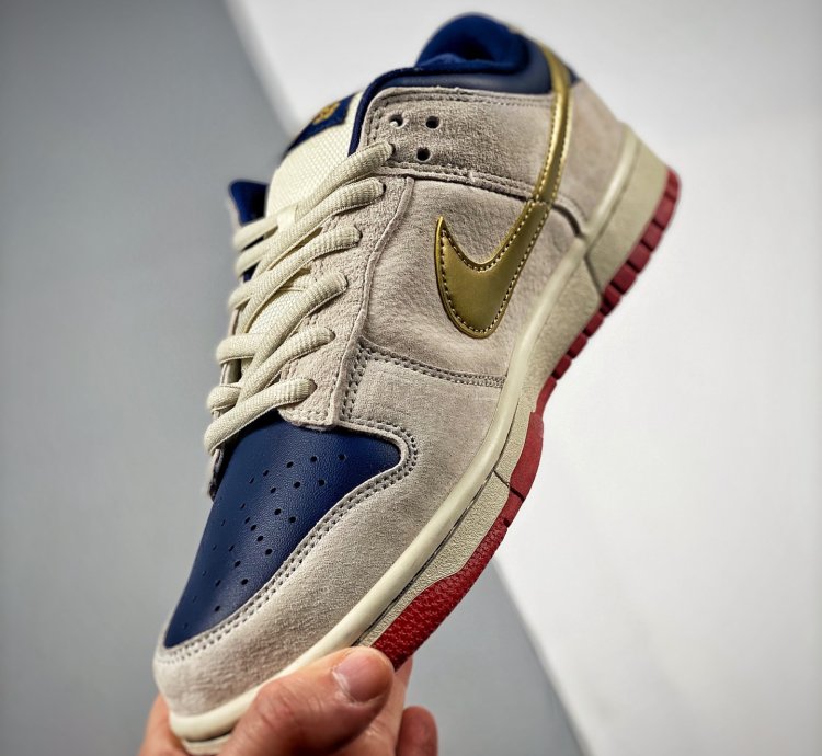 Nike Sb Dunk Low Old Spice Buffmetallic Gold 304292-272 For