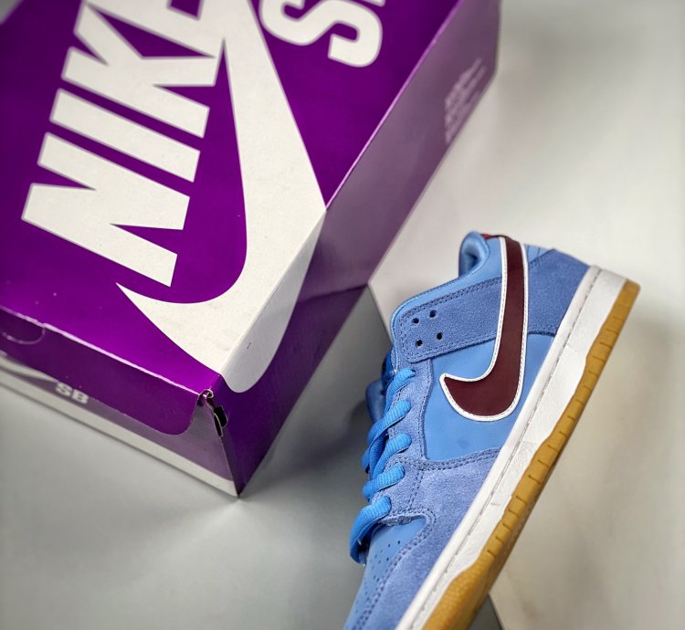 Nike Sb Dunk Low Phillies University Blueteam Red-white For