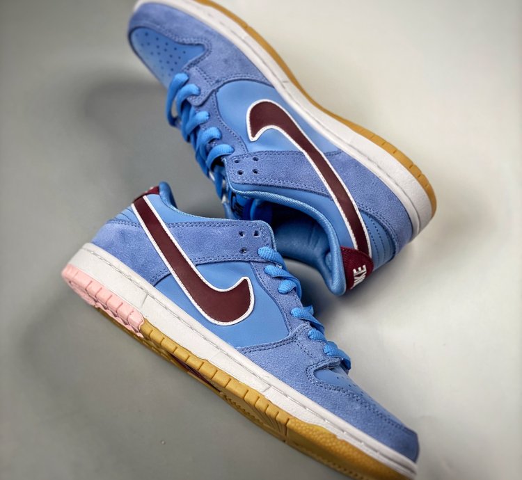 Nike Sb Dunk Low Phillies University Blueteam Red-white For