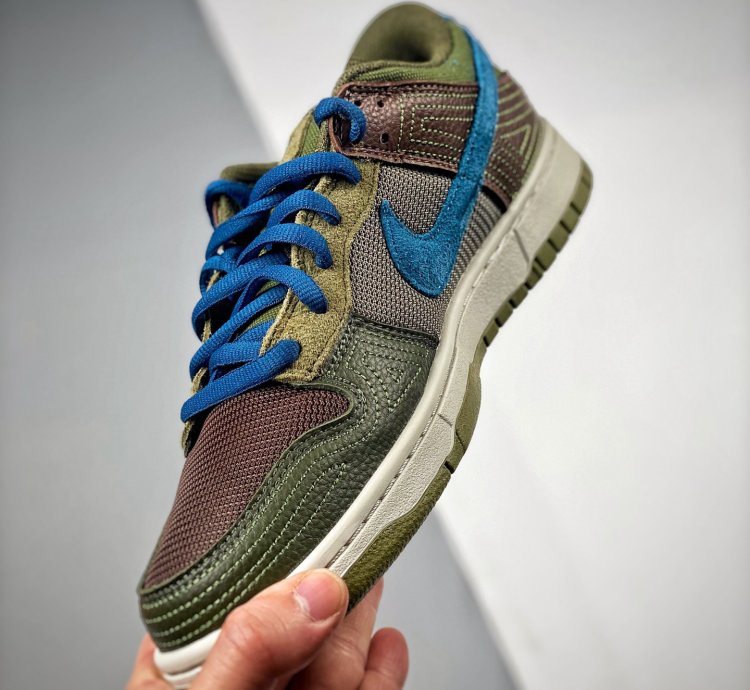 Nike Dunk Low Nh Cacao Wowmarina-rough Green-pilgrim For