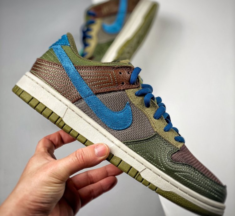 Nike Dunk Low Nh Cacao Wowmarina-rough Green-pilgrim For