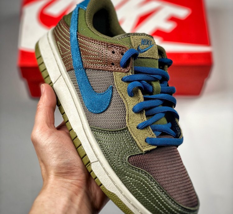 Nike Dunk Low Nh Cacao Wowmarina-rough Green-pilgrim For