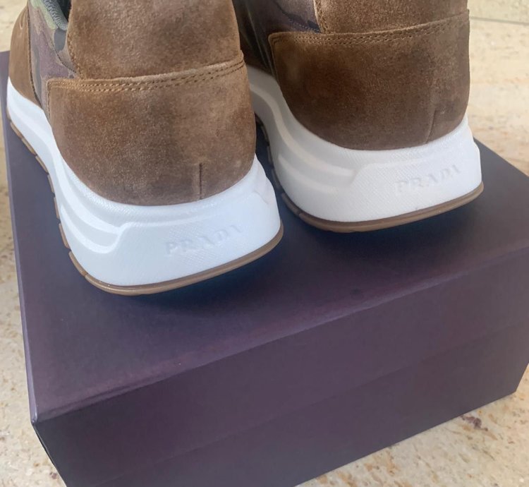 Low Top Trainers In Sigaro Mimetico