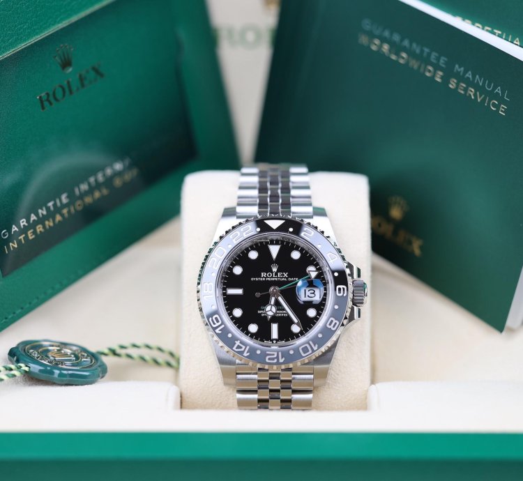 Rolex Gmt-master Ii Bruce Wayne - 2024 - Lc100 - Neu Ungetragen - Fullset