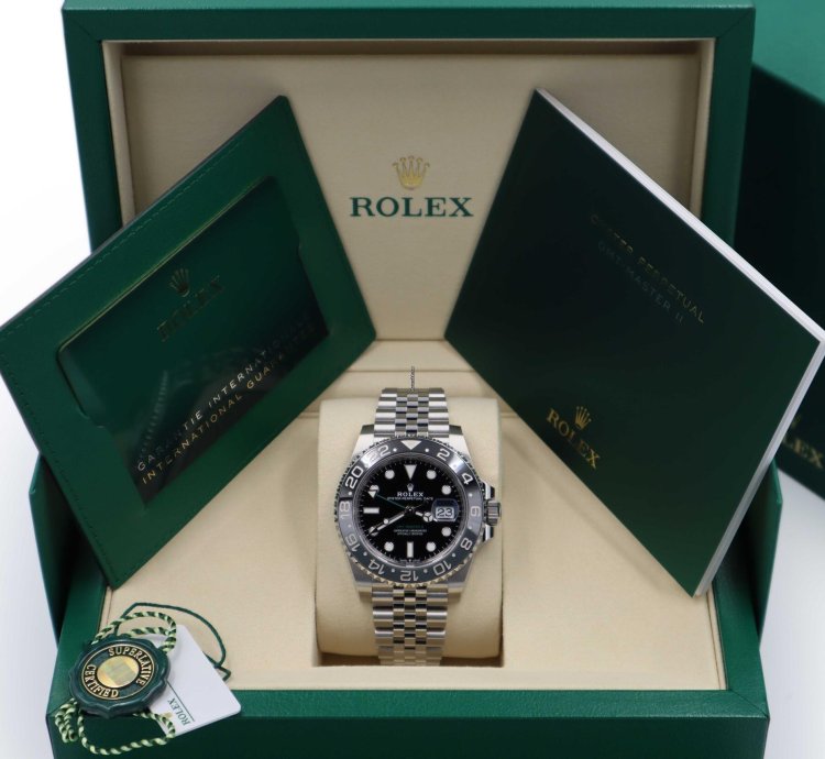 Rolex Gmt-master Ii Bruce Wayne - New March 2025
