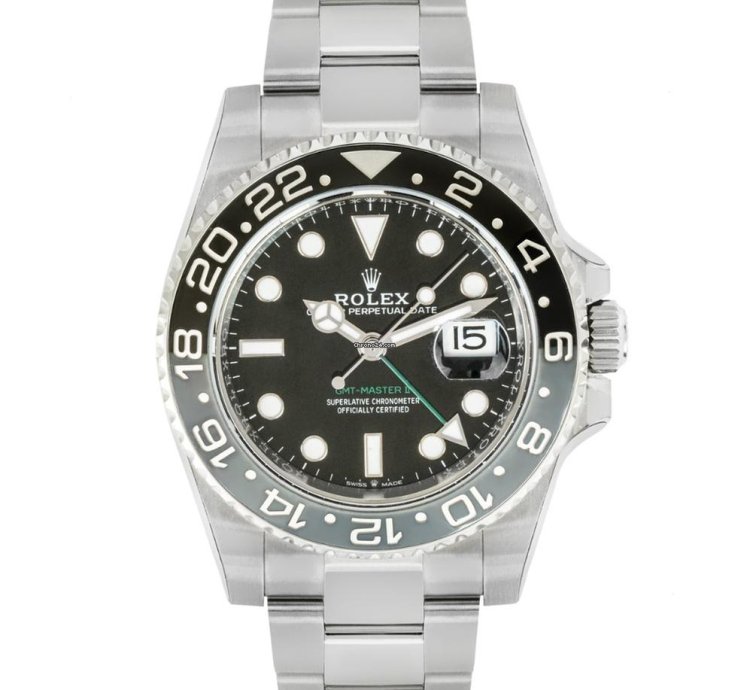 Rolex Gmt-master Ii Bruce Wayne 126710grnr