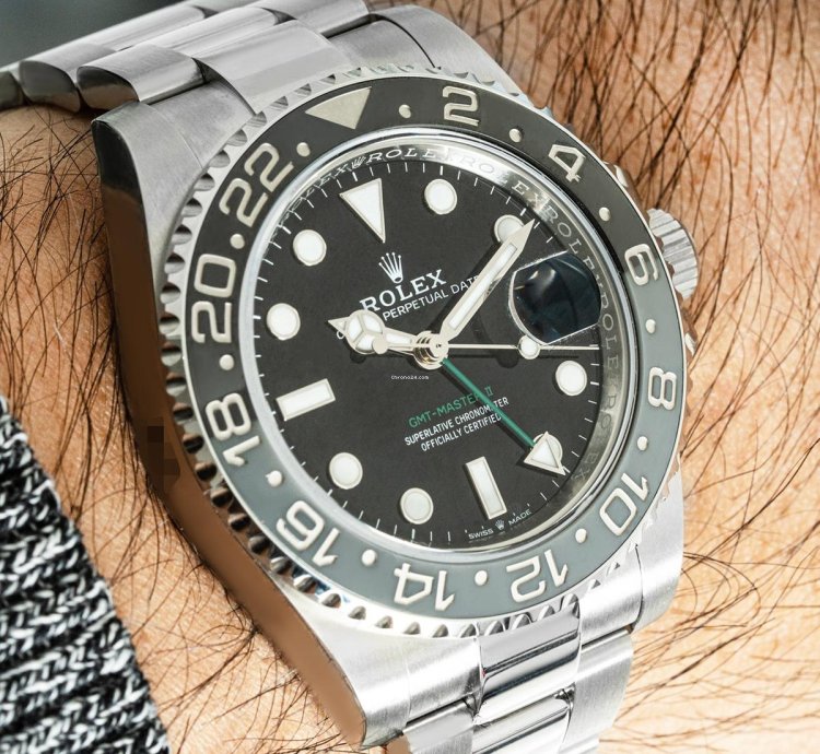 Rolex Gmt-master Ii Bruce Wayne 126710grnr