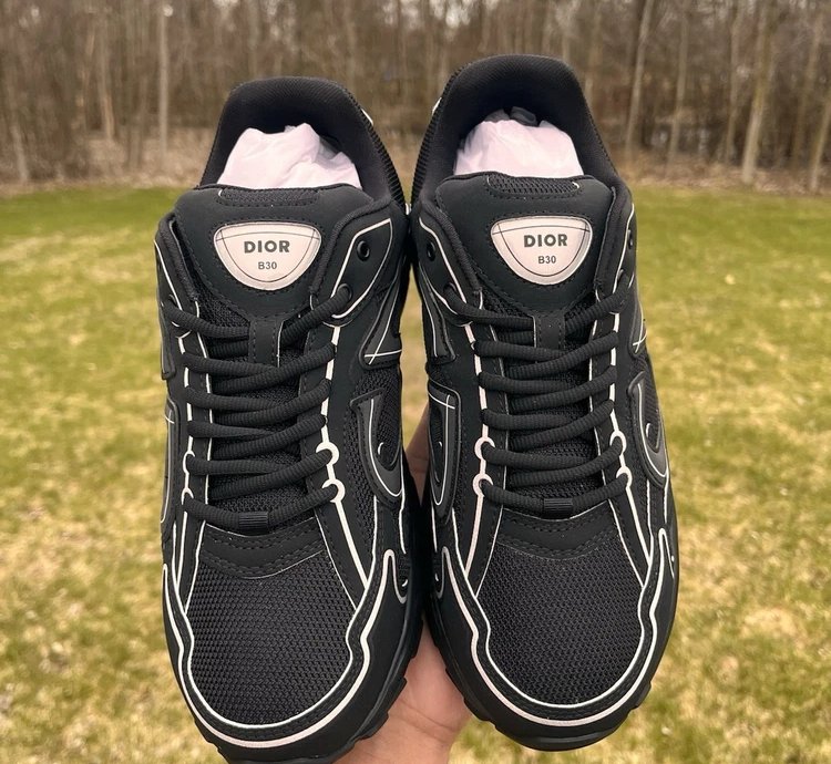 Dior B30 Low-top Sneakers black