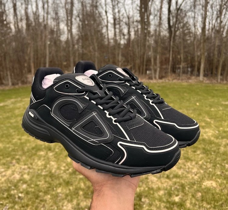 Dior B30 Low-top Sneakers black