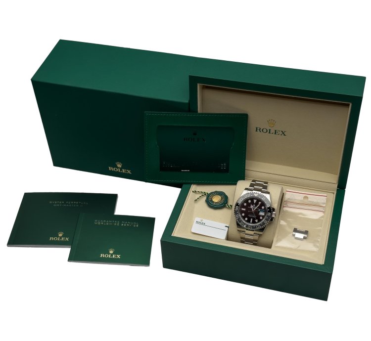 Rolex Gmt-master Ii Bruce Wayne 126710grnr Full Set Lc100 Unworn 04 2025
