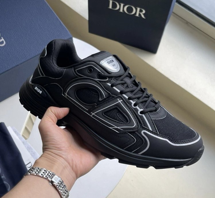 Dior B30 Low-top Sneakers black