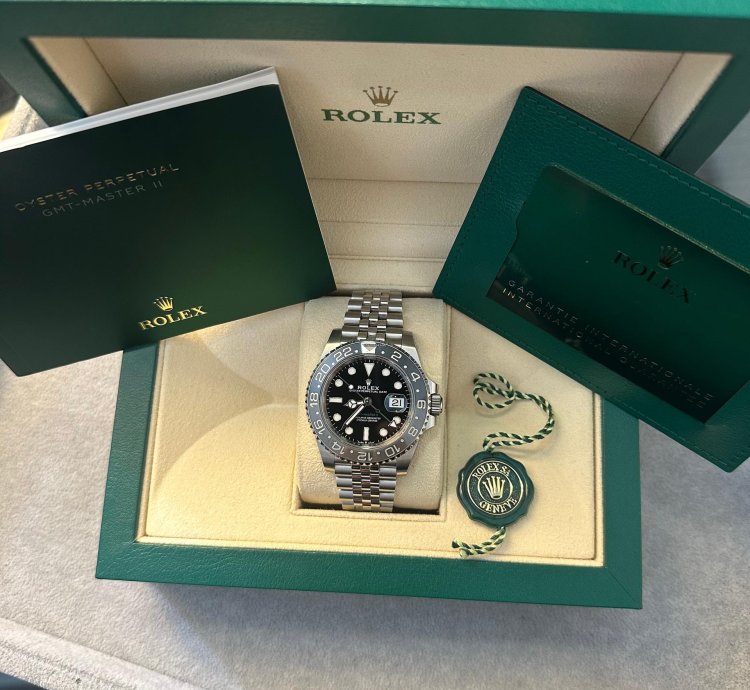Rolex Gmt-master Ii Bruce Wayne 126710grnr Jubilee 2025