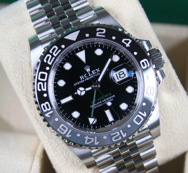 Rolex Gmt-master Ii Bruce Wayne 2025 New Full Set