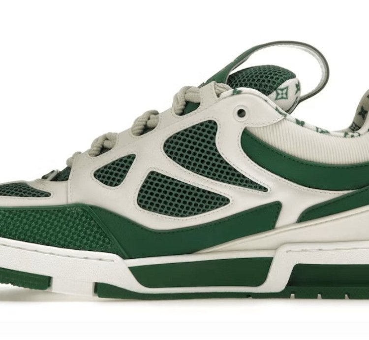 Lv Skate Sneaker Green White