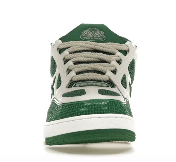 Lv Skate Sneaker Green White