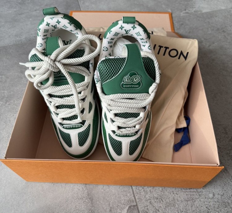 Lv Skate Sneakers Size 7 5 41 5 42 Louis Vuitton 1854