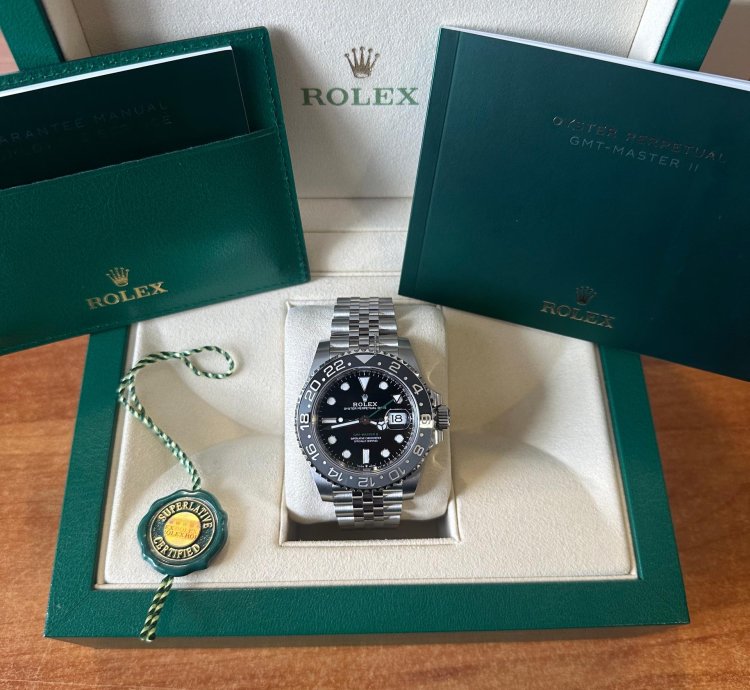 Rolex Gmt-master Ii Bruce Wayne Jubilee 2024 126710grnr
