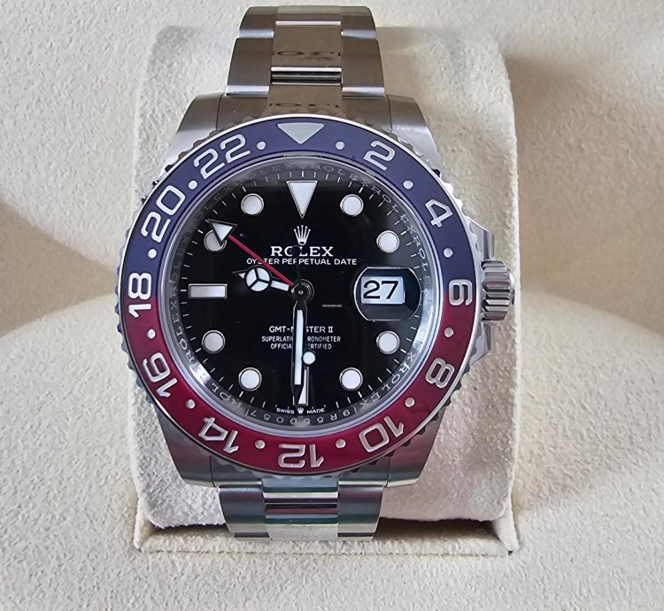 Rolex Gmt-master Ii Full Set 08 22 Neuwertig Und Ungetragen