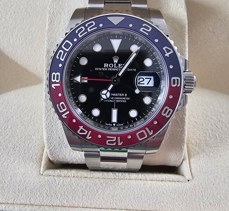 Rolex Gmt-master Ii Full Set 08 22 Neuwertig Und Ungetragen