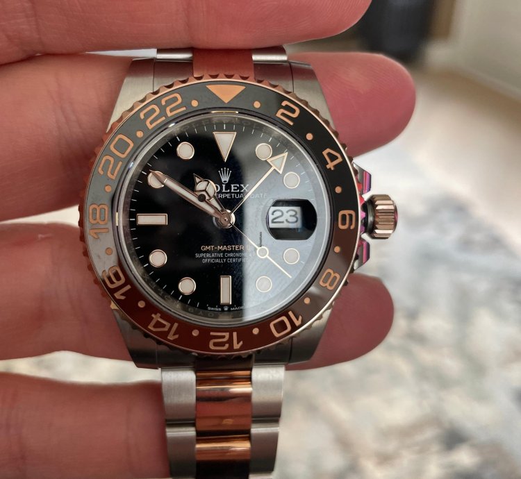 Rolex Gmt-master Ii Full Set Box And Papers Unworn